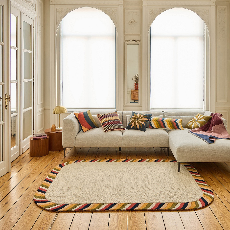 Tapis de salon laine CASTILLE