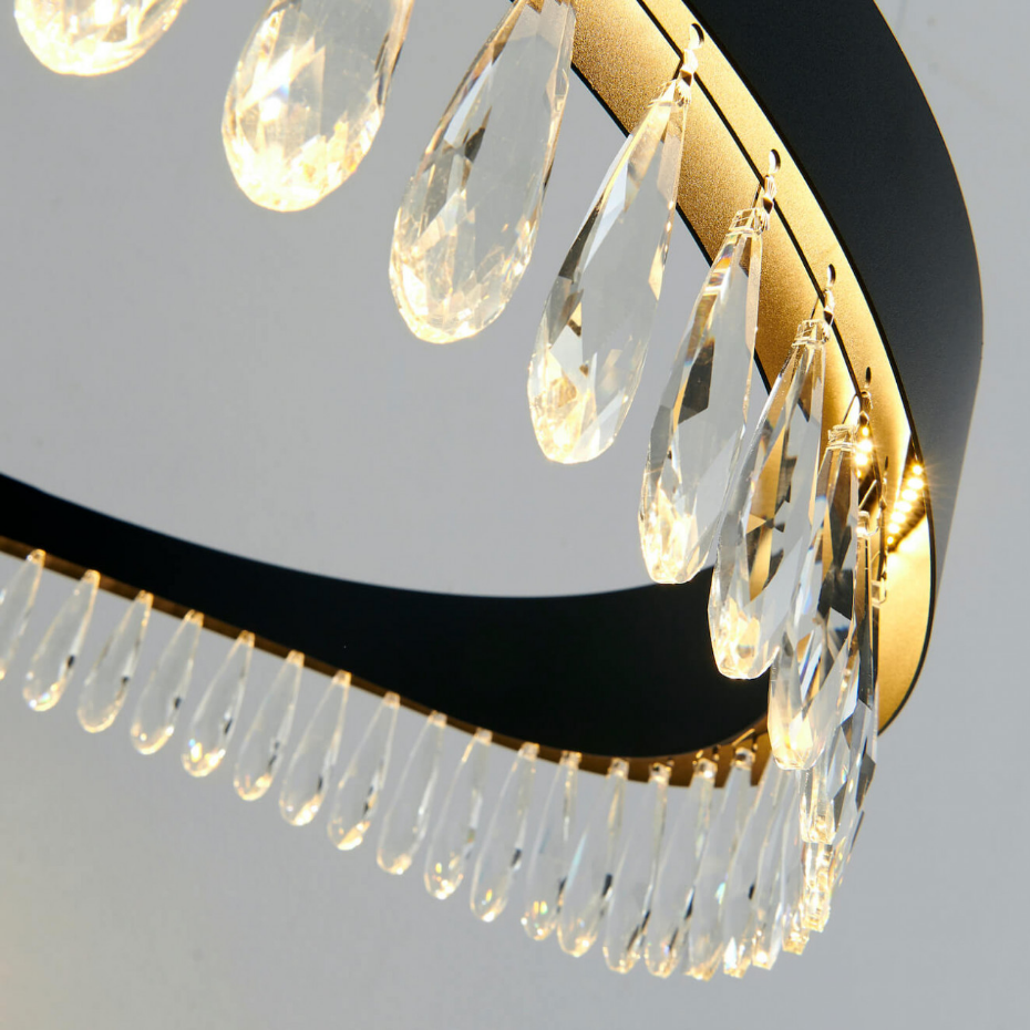 Suspension anneau de cristal – CAPILANO