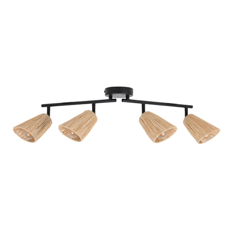 Spot Playa Raphia 4 Lampes
