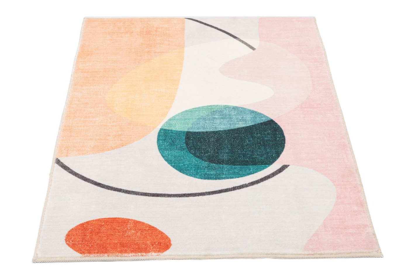 Tapis de bain moelleux aux couleurs vives - ARIELLA