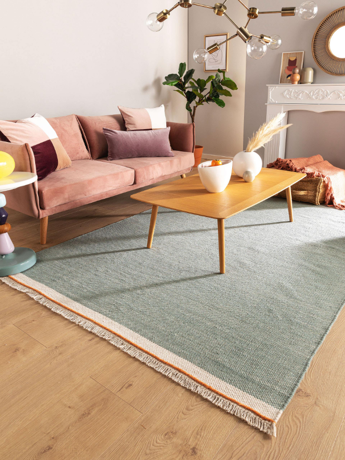 Tapis de laine tissé main KARLA