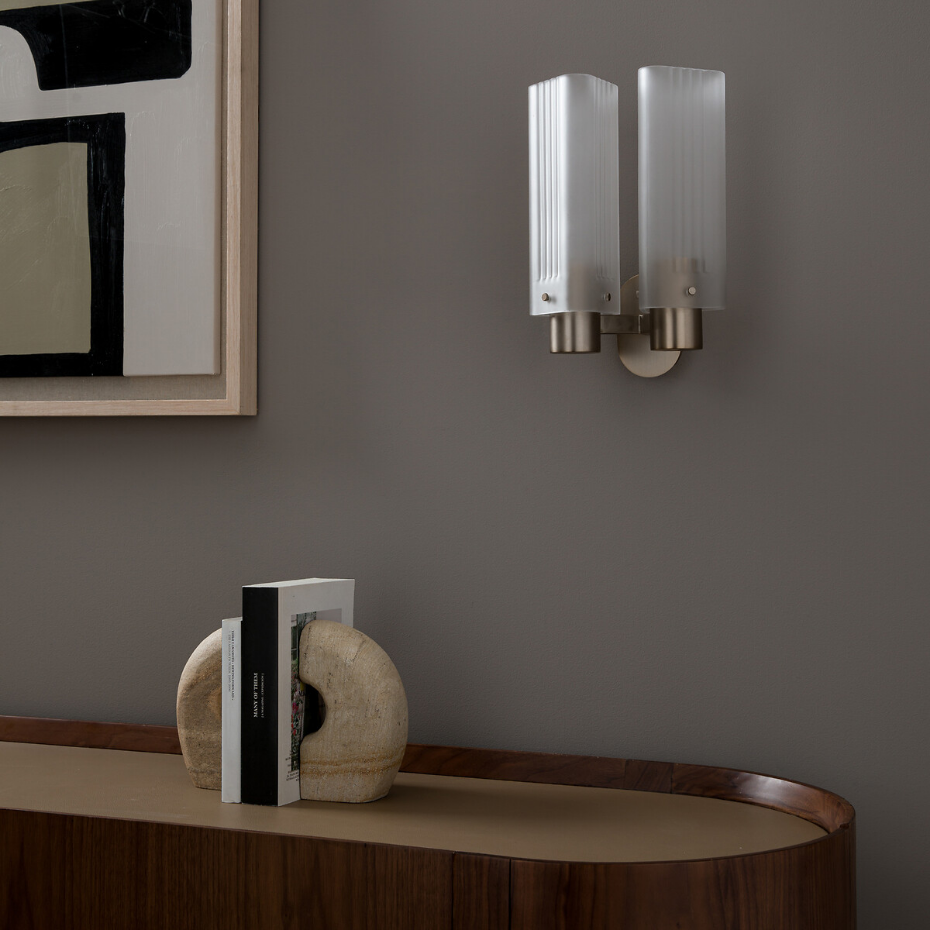 Applique double Strozzi, design Emmanuel Gallina