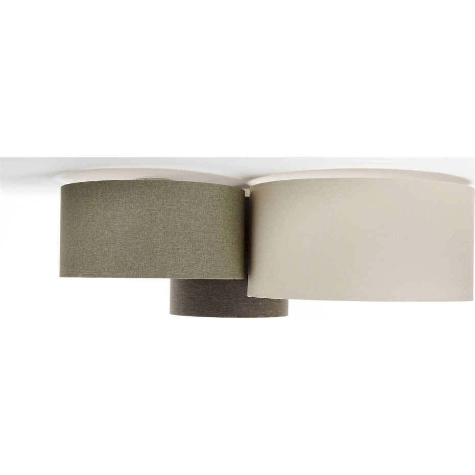 Plafonnier rectangulaire en tissu Boho Elegant