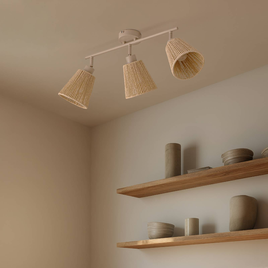 Plafonnier en papier scandinave, Anuva