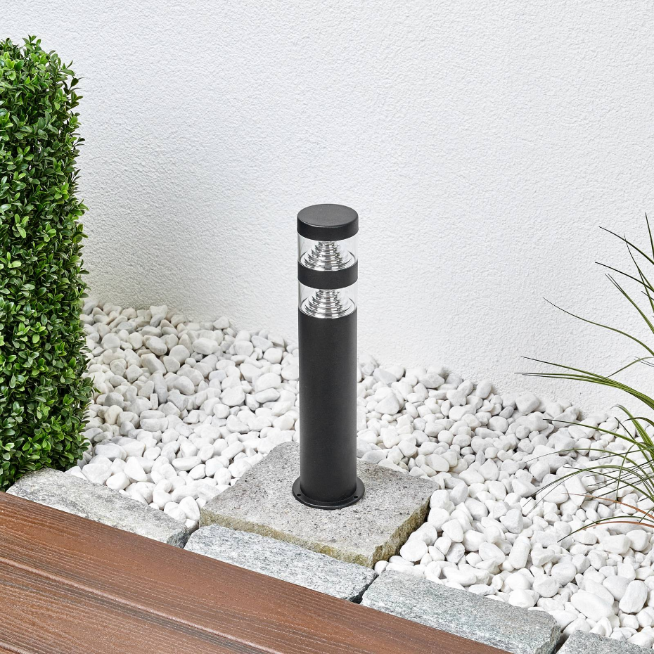 Luminaire extérieur en inox moderneLED