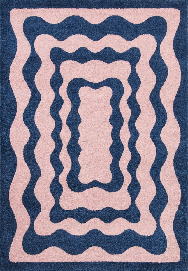 Tapis de salon rétro année 70  GROOVY