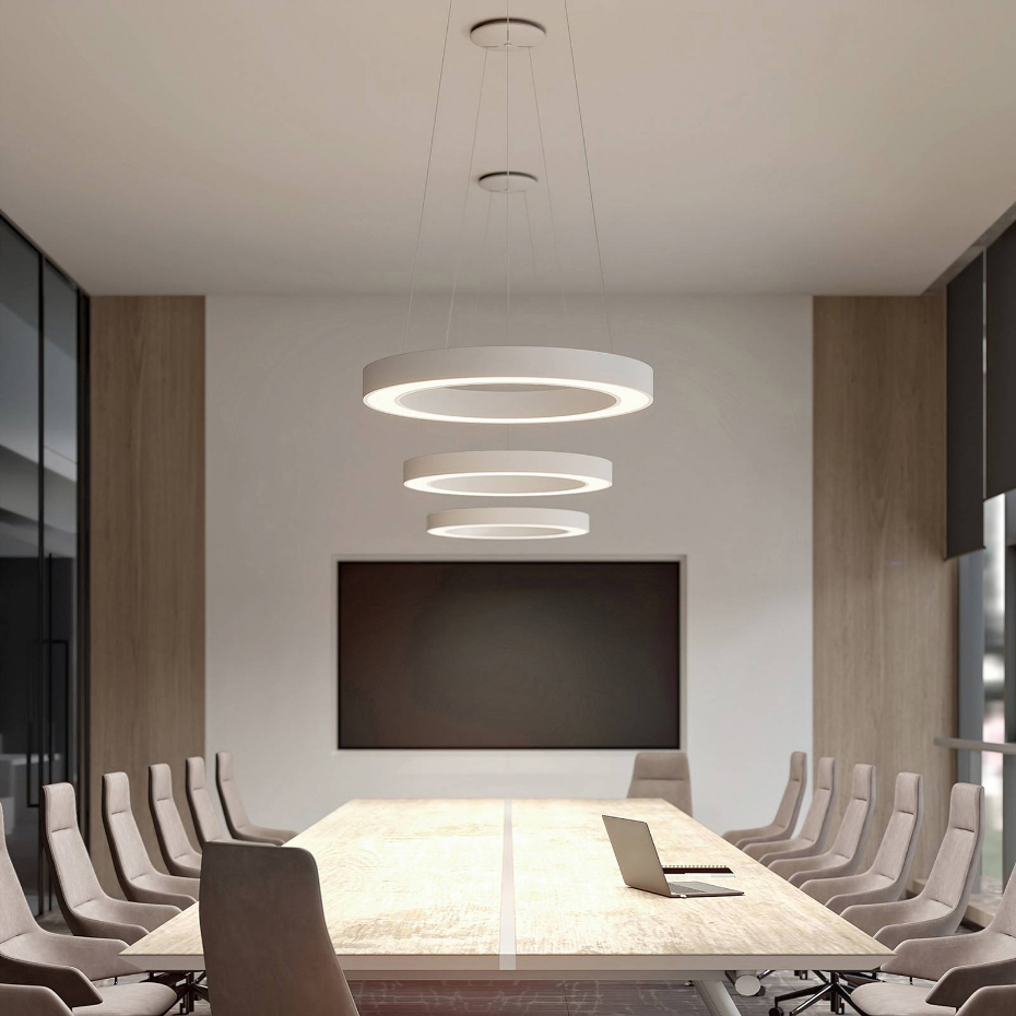 Suspension en aluminium moderneLED, Sharelyn