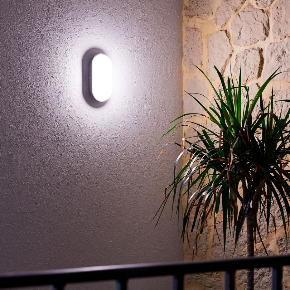 Applique LED IP65 ovale, EZY