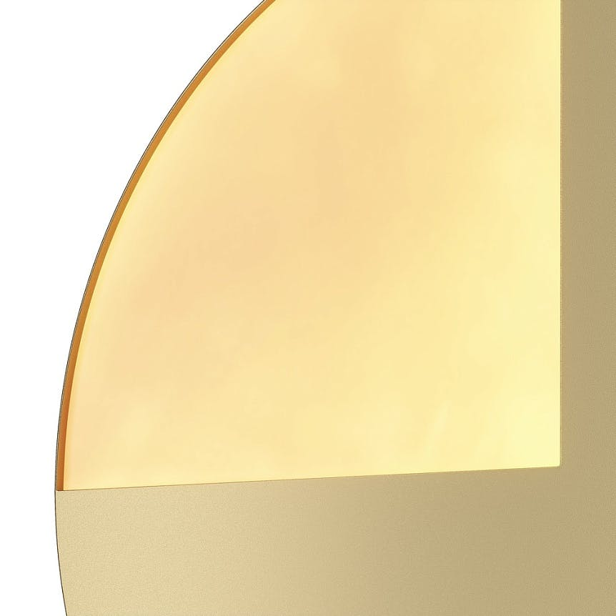 Applique murale moderne à cadran doré ⌀18,4 cm LAUREL