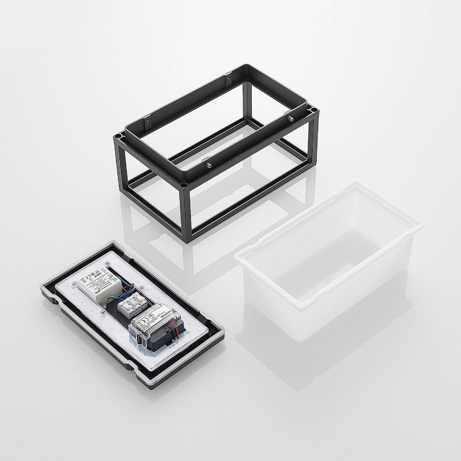 Applique extérieure en aluminium moderneLED