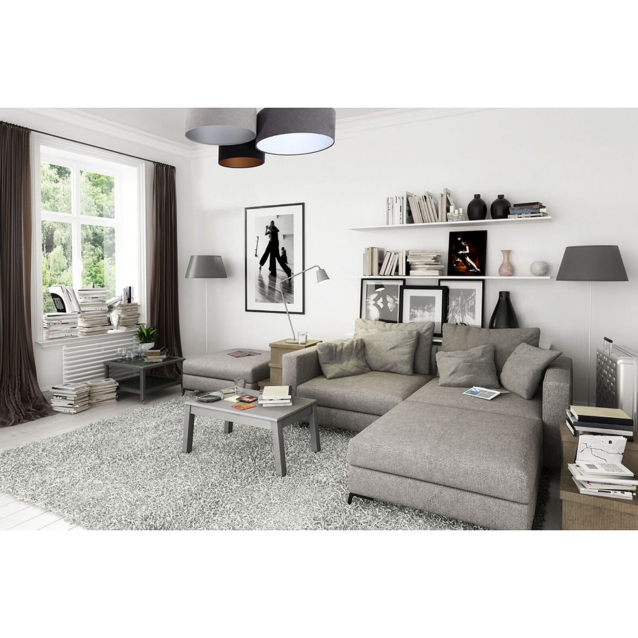 Plafonnier en tissu Trio