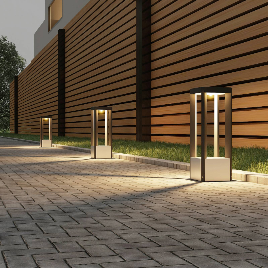 Luminaire extérieur en aluminium moderneLED
