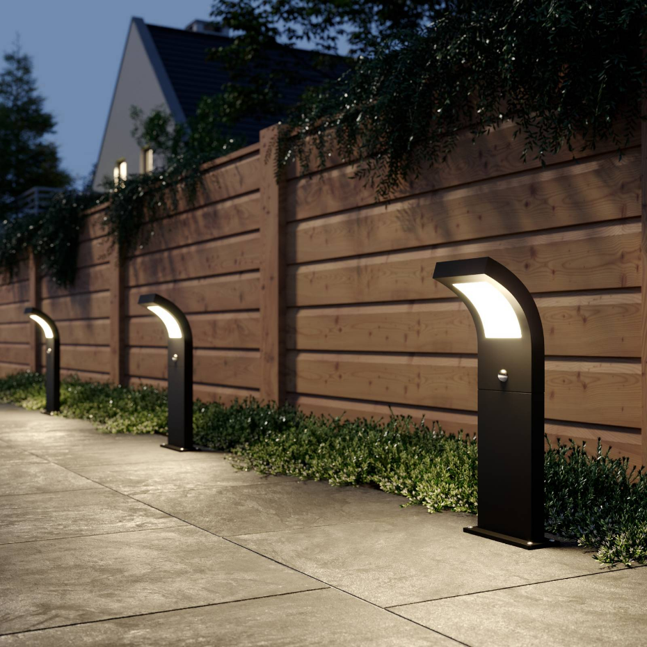 Luminaire extérieur en aluminium moderneLED