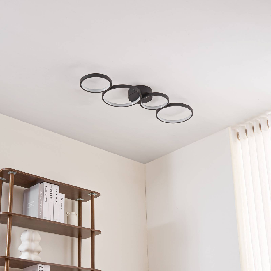 Plafonnier en aluminium moderneLED