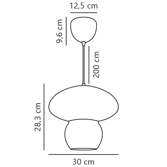 Suspension Rattan ALLIE