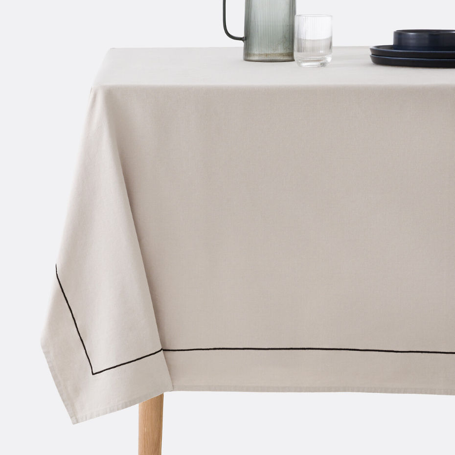 Nappe lin/coton lavé Métis Bourdon