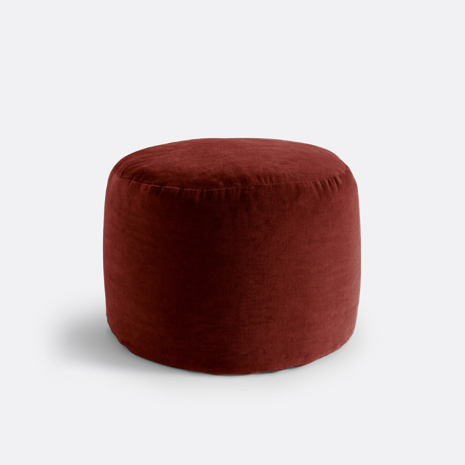 Pouf velours Velvet