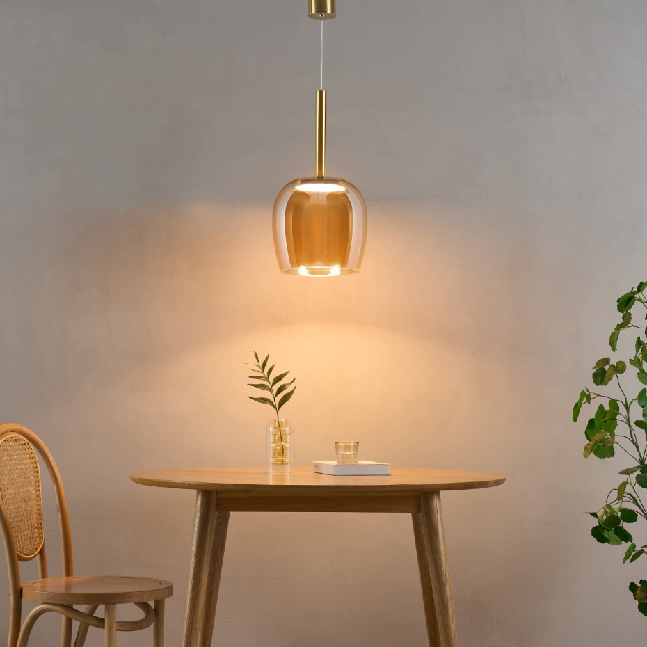 Suspension LED globe élégant - ERISKA