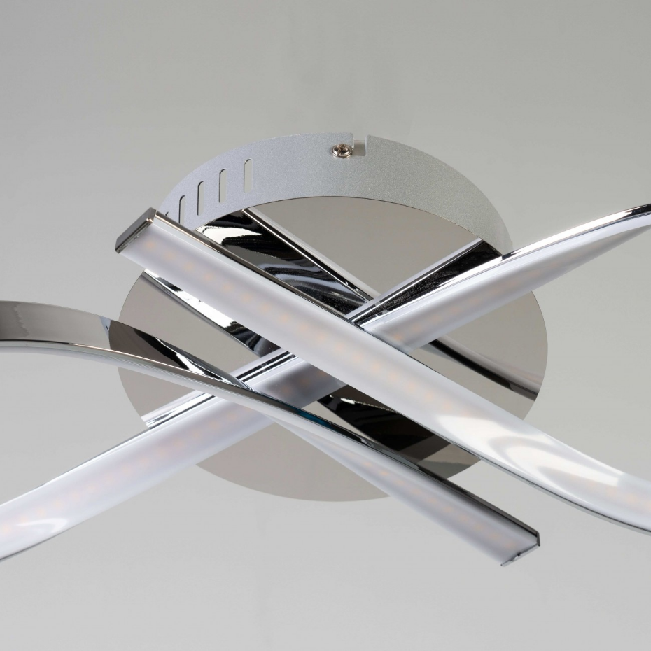 Plafonnier LED design ruban infini - ACHT