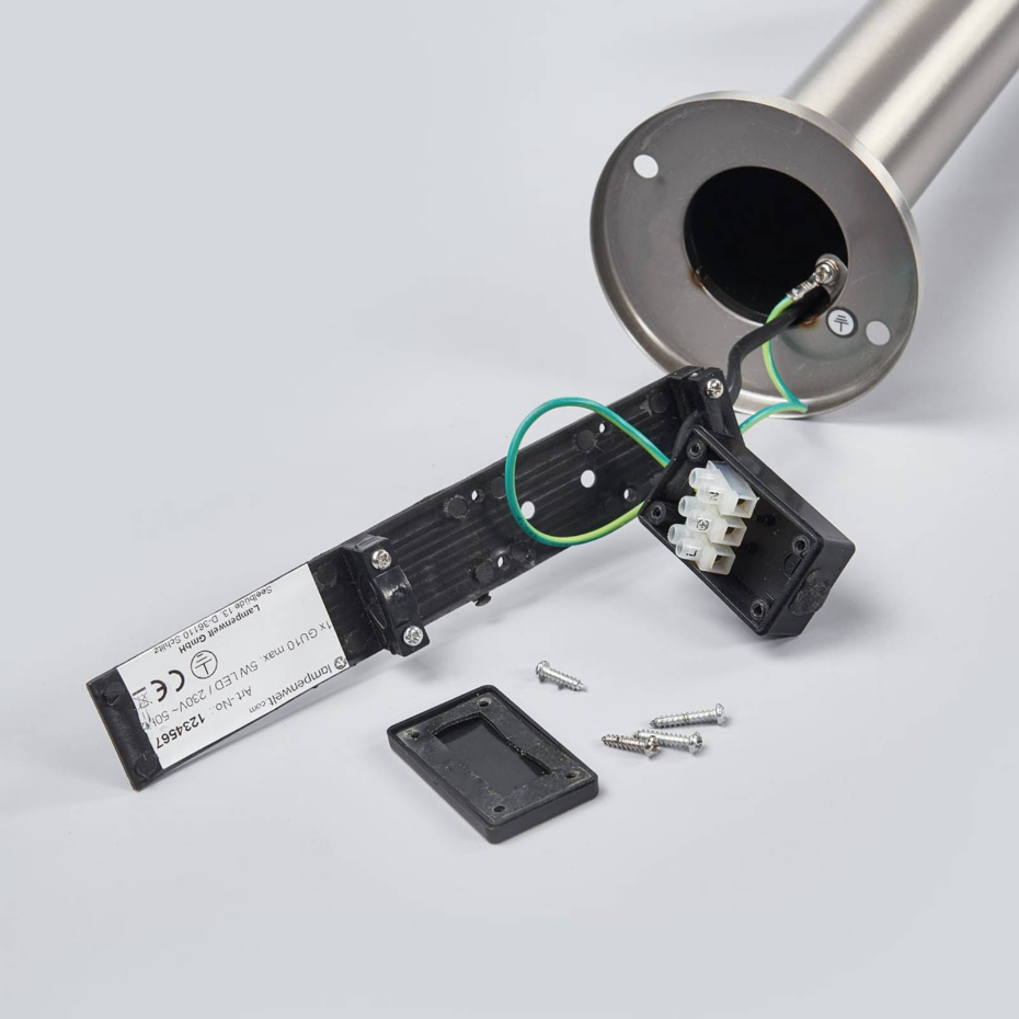 Luminaire extérieur en inox moderne, Djori