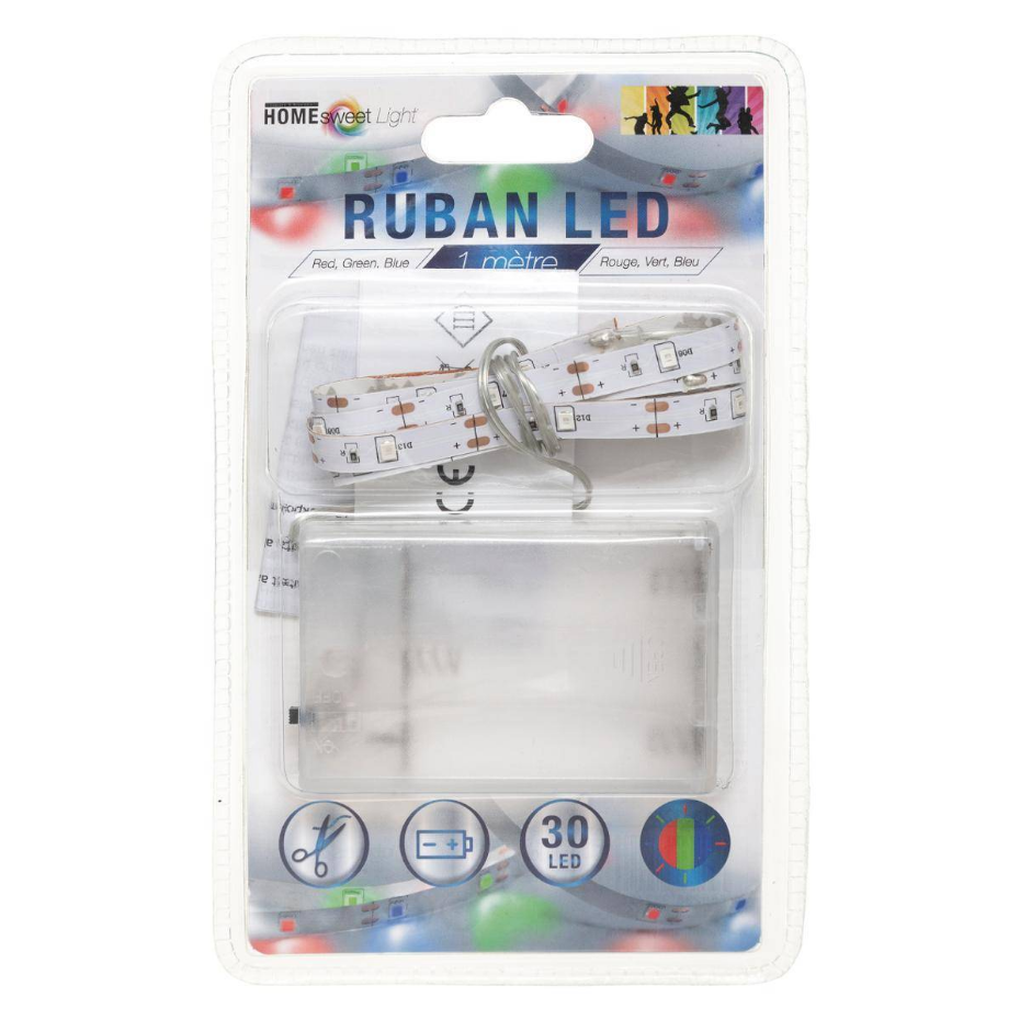 Ruban LED à pile