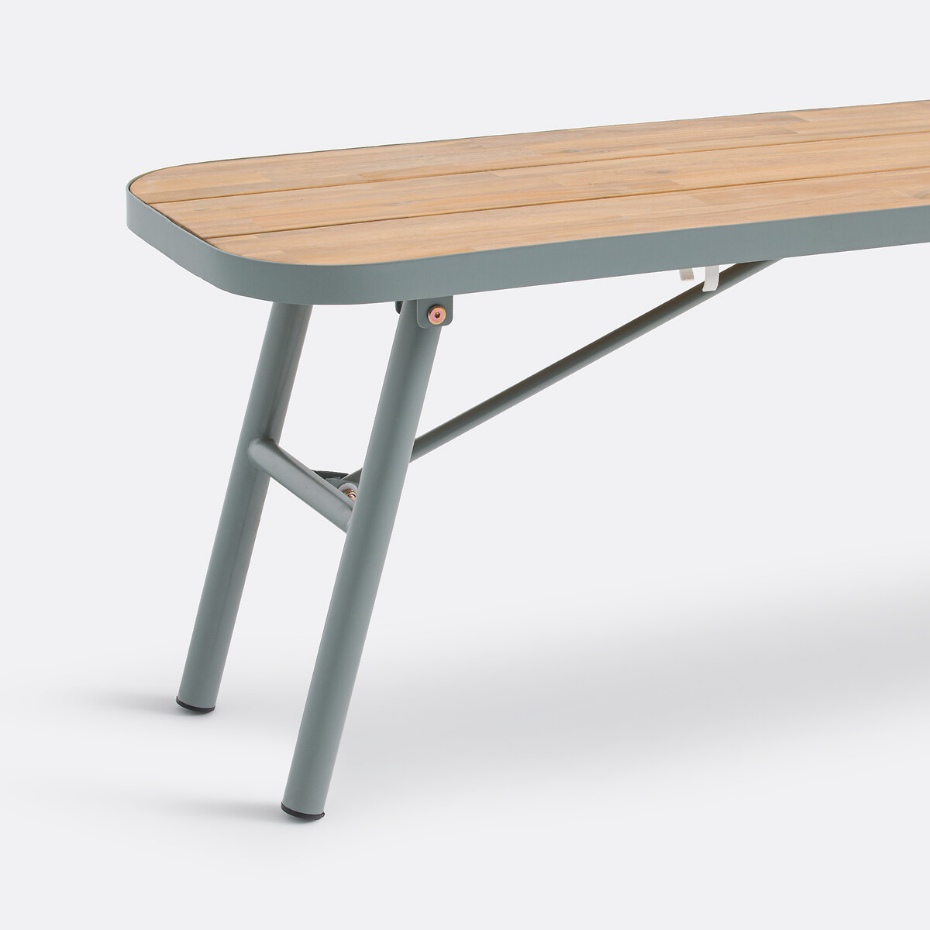 Banc de jardin, pliable, en acacia, HANSO