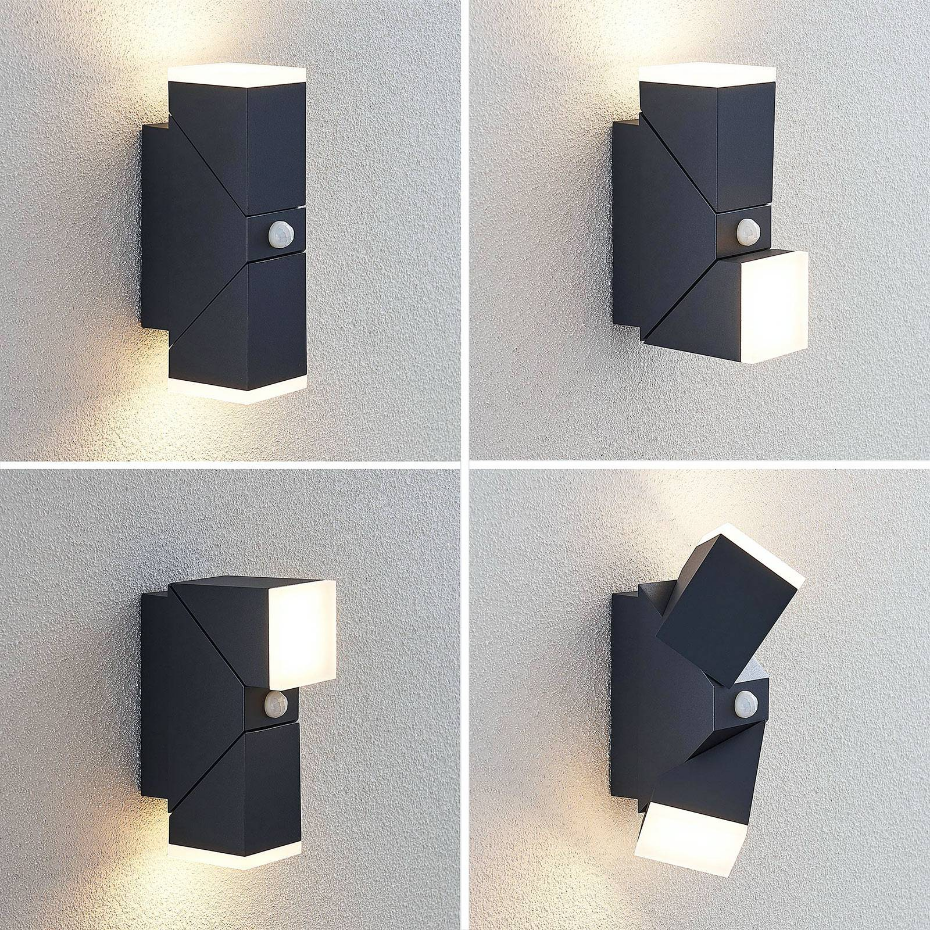 Applique extérieure en aluminium moderneLED