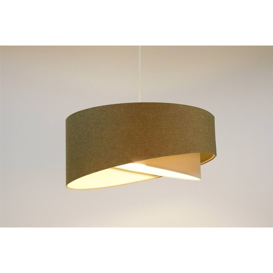 Suspension en lin rond style bohème Boho