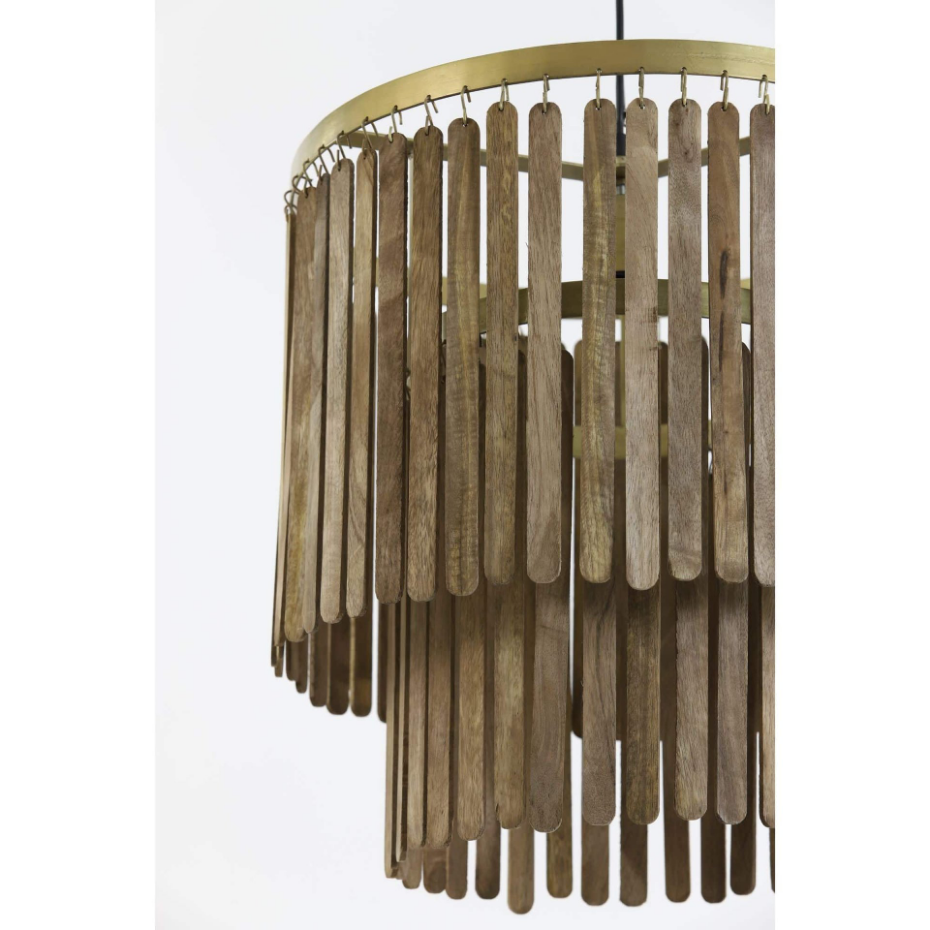 Lampe À Suspension Bois GULARO