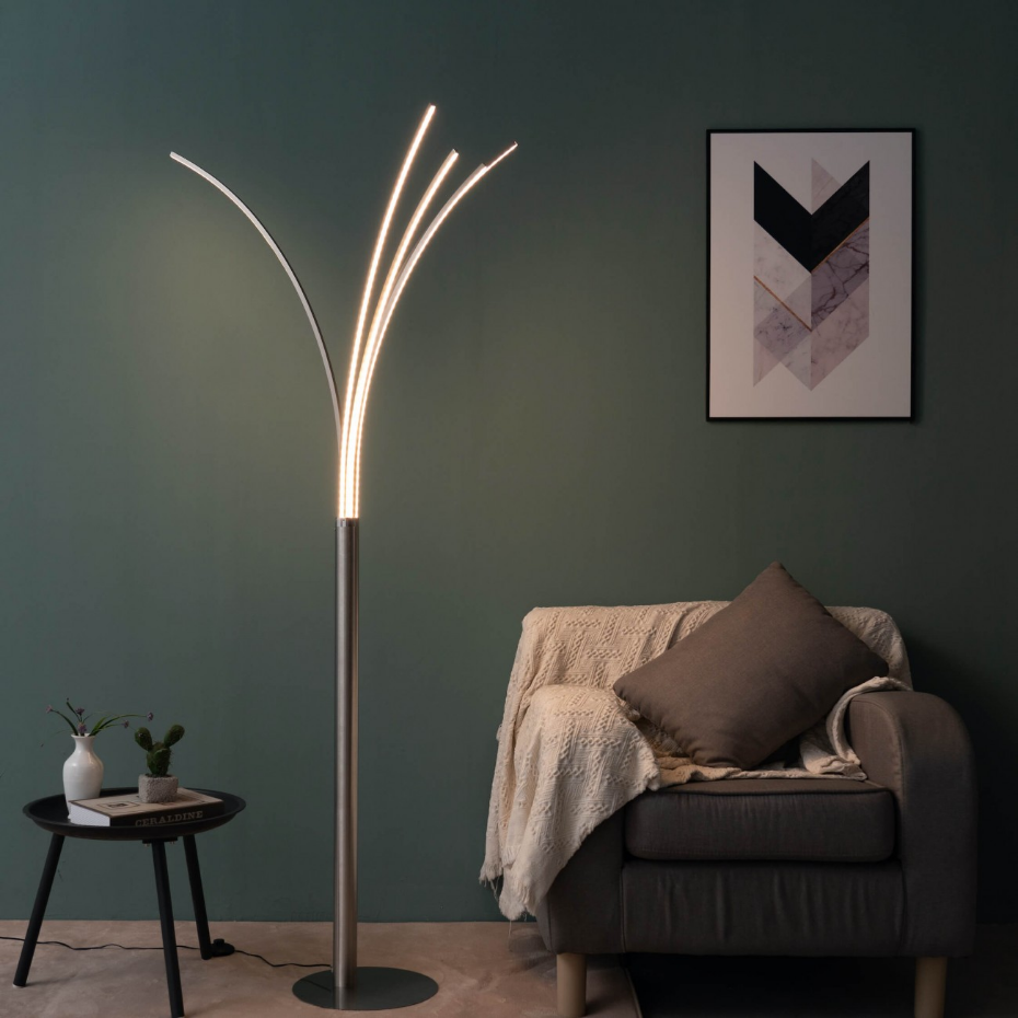 Lampadaire moderne à quatre bras - LIVORNO
