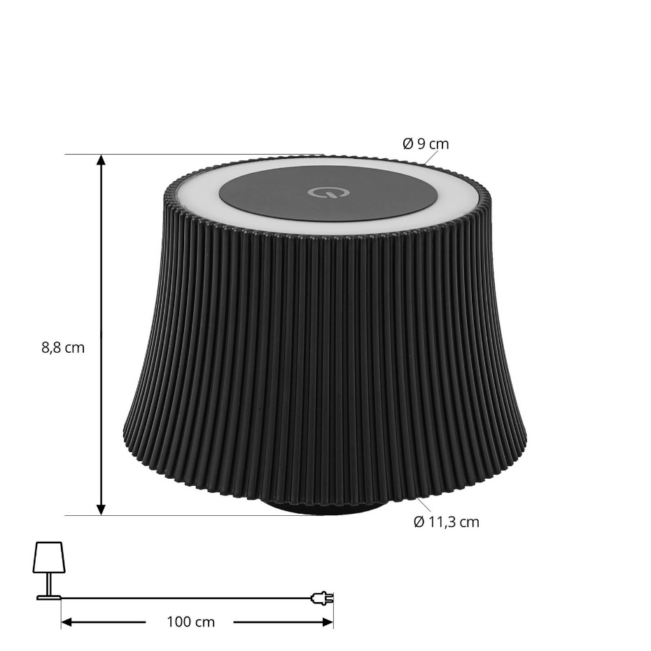 Luminaire de terrasse en aluminium moderneLED
