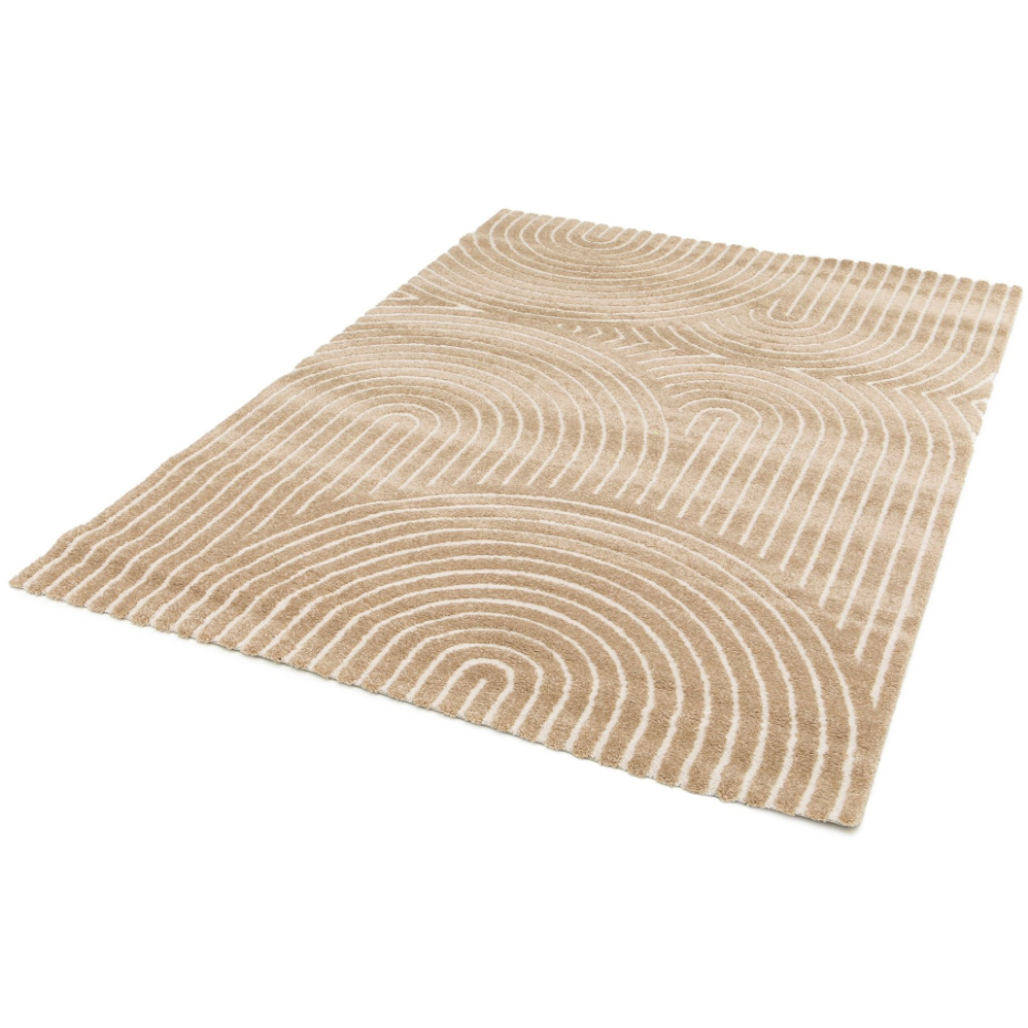 Tapis à relief doux et élégant GROOVE
