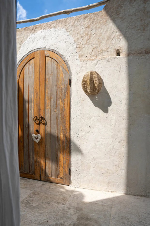 Applique murale en raphia AVANTI