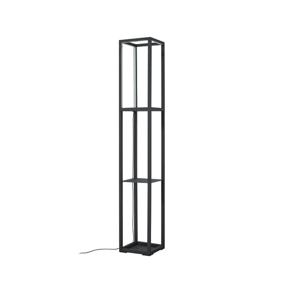 Lampadaire en métal moderneLED, Birta