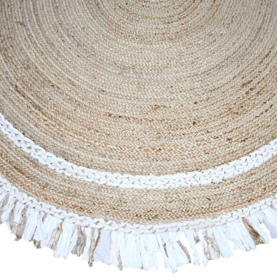 Tapis rond JT SATCH , tapis jute artisanal