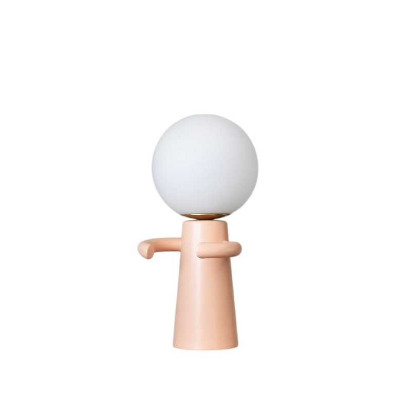 Lampe de table céramique pêche Paul