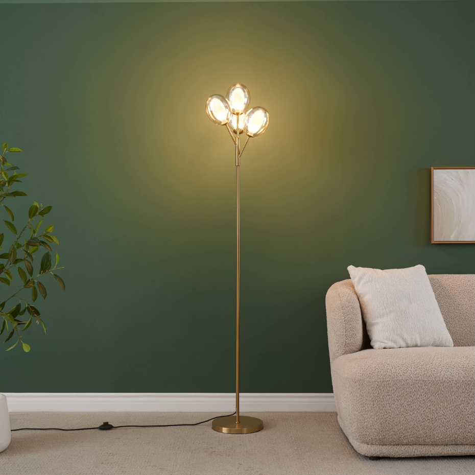 Lampadaire bouquet lumineux chic - SERYN