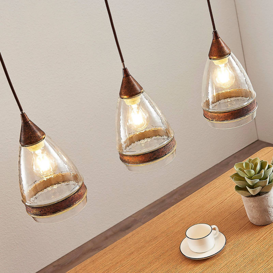 Suspension en verre antique, Millina
