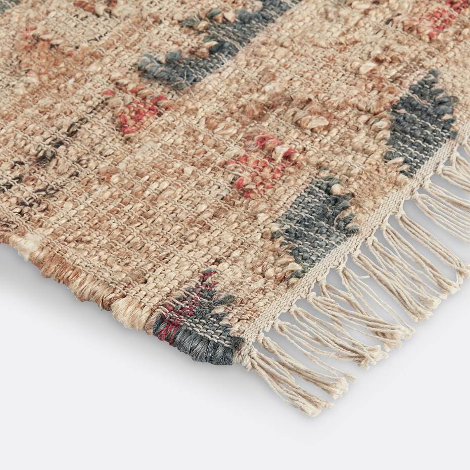 Tapis kilim effet used, Navaja