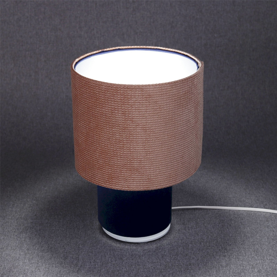 Lampe de chevet en tissu Twist