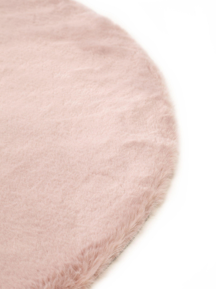 Tapis rond imitation fourrure DAVE