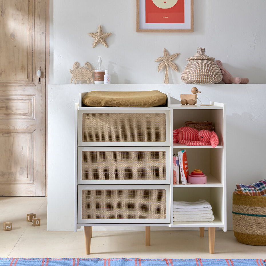 Commode à langer, Kaya