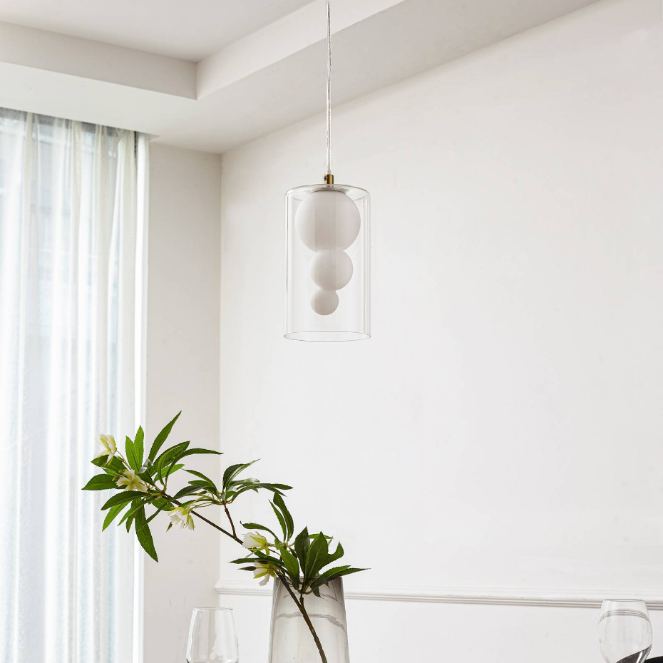 Suspension en verre moderne, Kupla