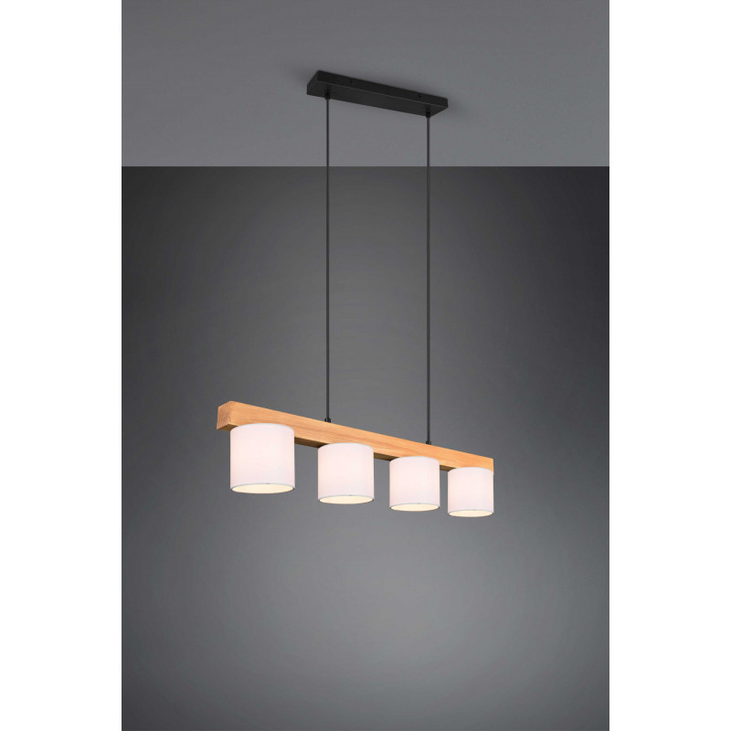 Suspension en bois classique, D.12 , CAMERON