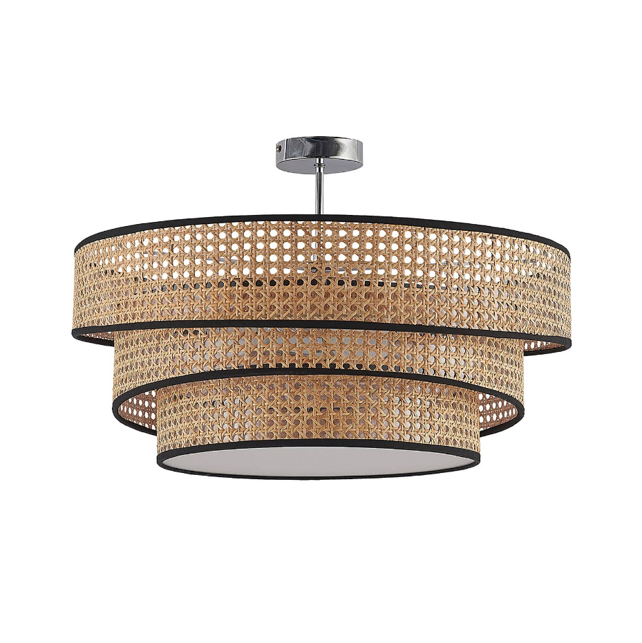Plafonnier en bambou moderne, Elowen