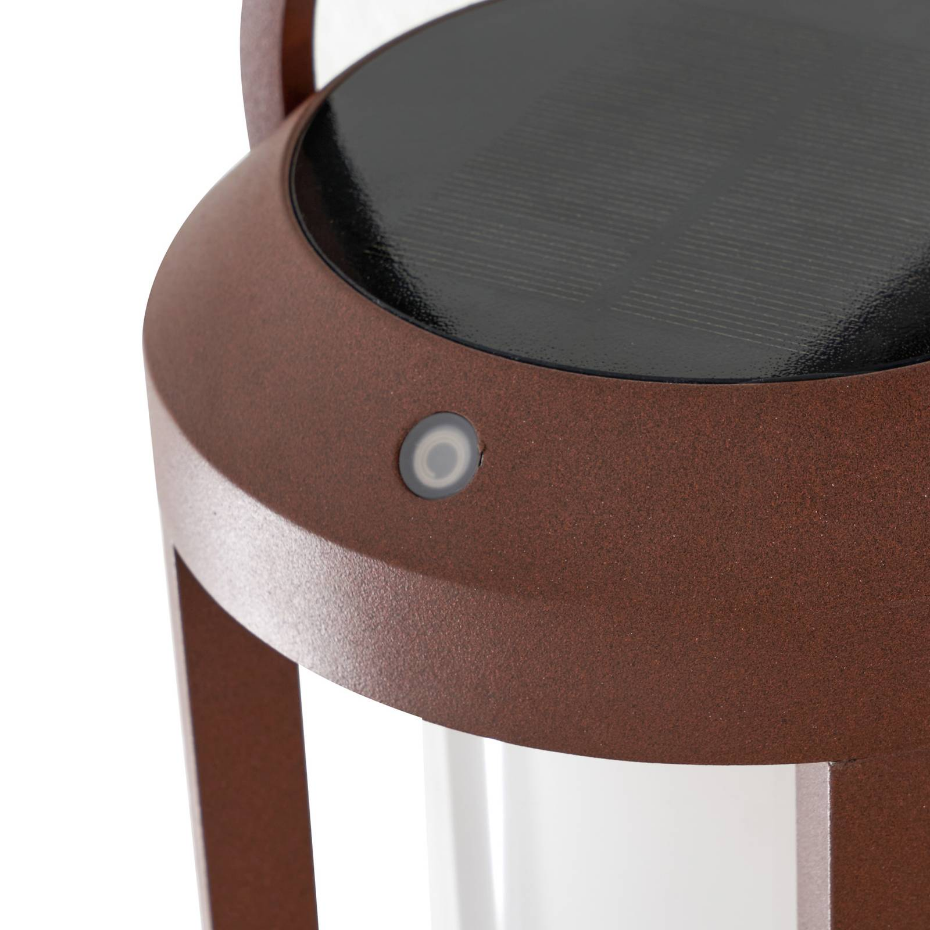 Lampe solaire extérieure en aluminiumLED