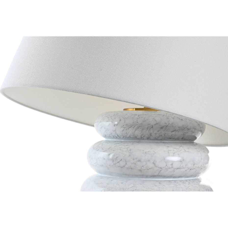Lampe de table ronde en céramique Glam