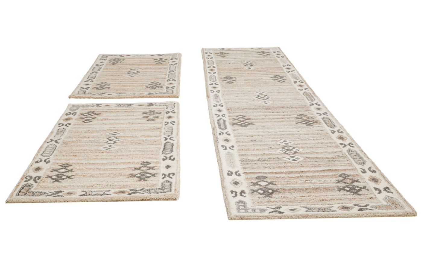Tapis tufté main style berbère avec mélanges - Royal Berber