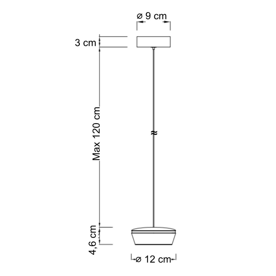 Suspension LED tube design minimaliste - MAVEL