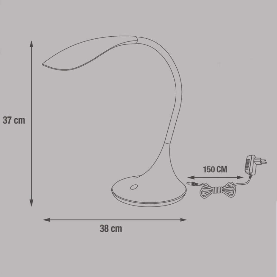 Lampe de bureau tactile, PICO